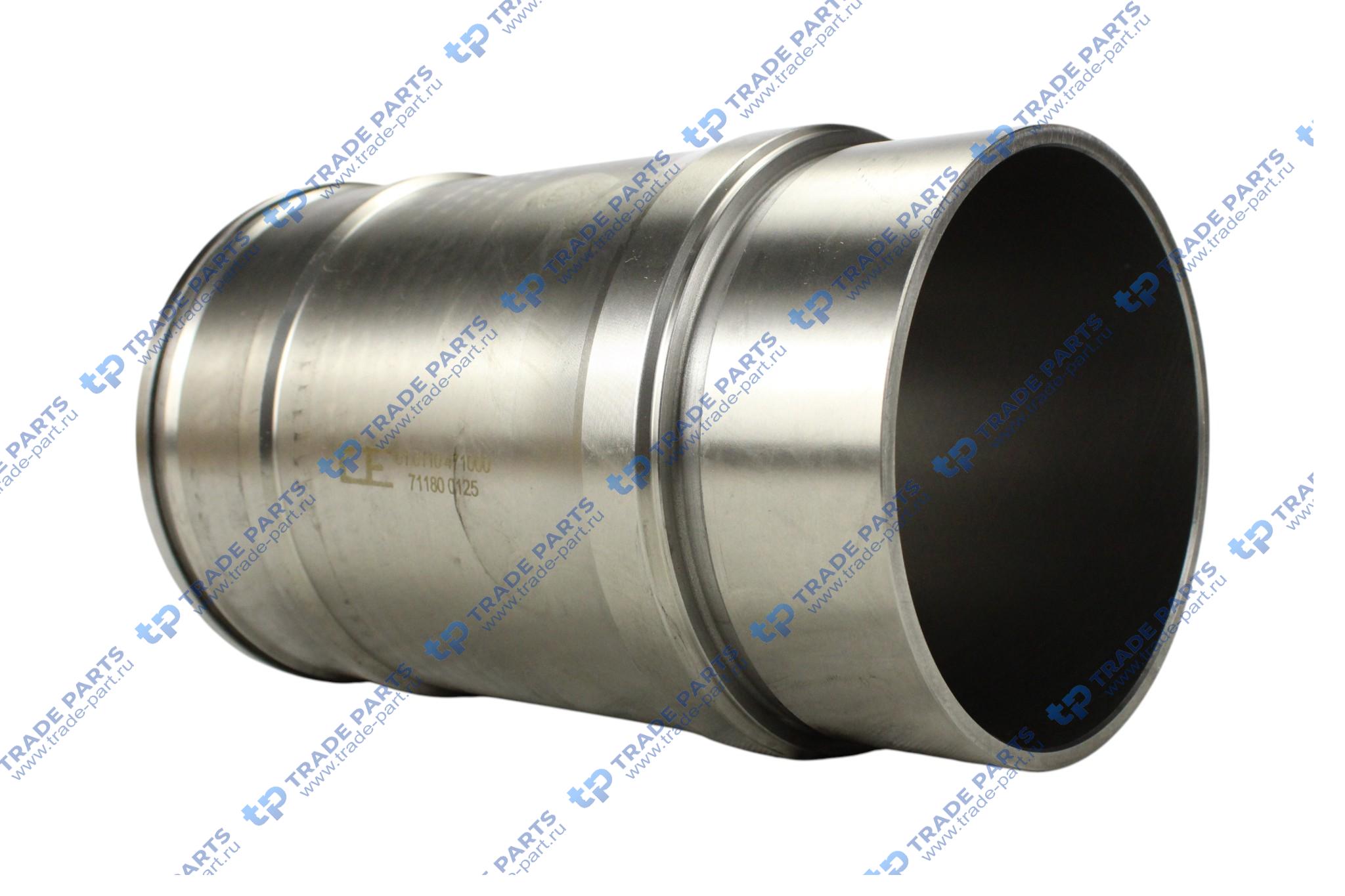 Реальная фотография гильза цилиндра a=142 c=159 l=257 h+f=9,95 (с упл. кольцами) mb om 471 la с огнеупорным кольцом