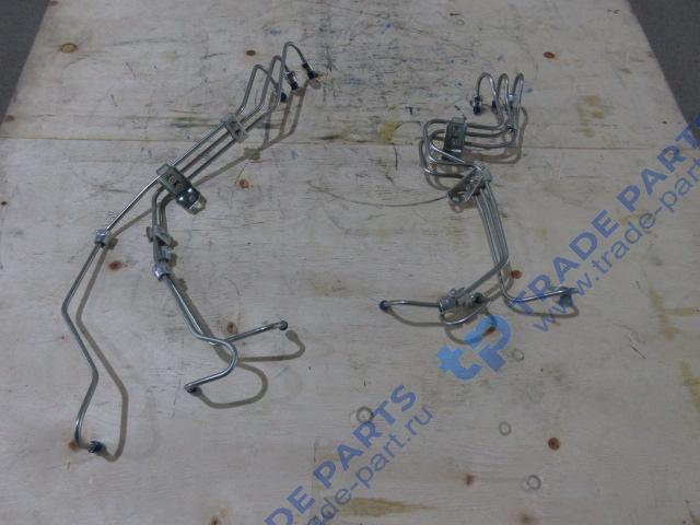 Реальная фотография трубки топливные к форсункам (комплект)