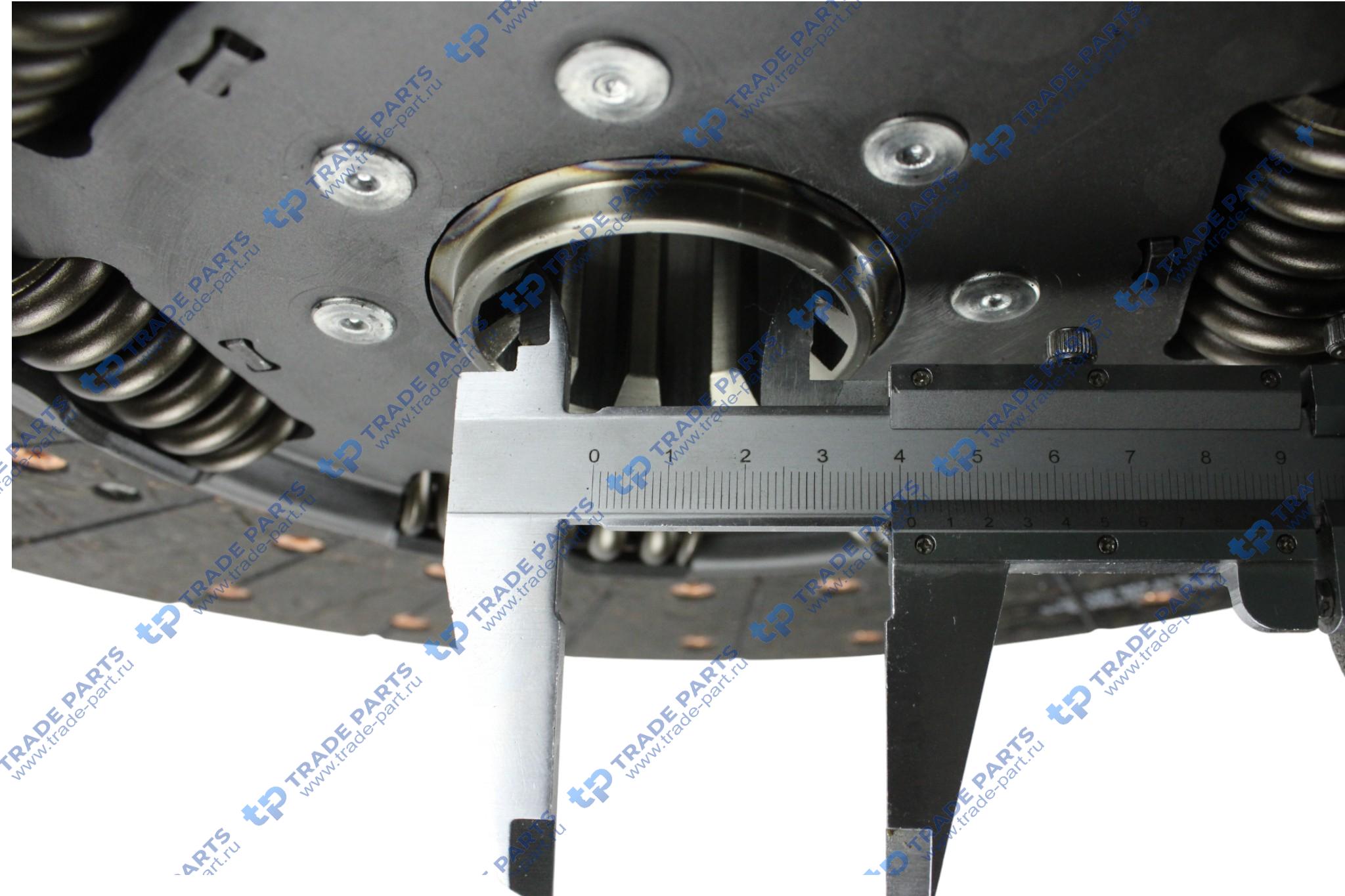 Реальная фотография комплект сцепления mb om441, om442 g155 430 mm.