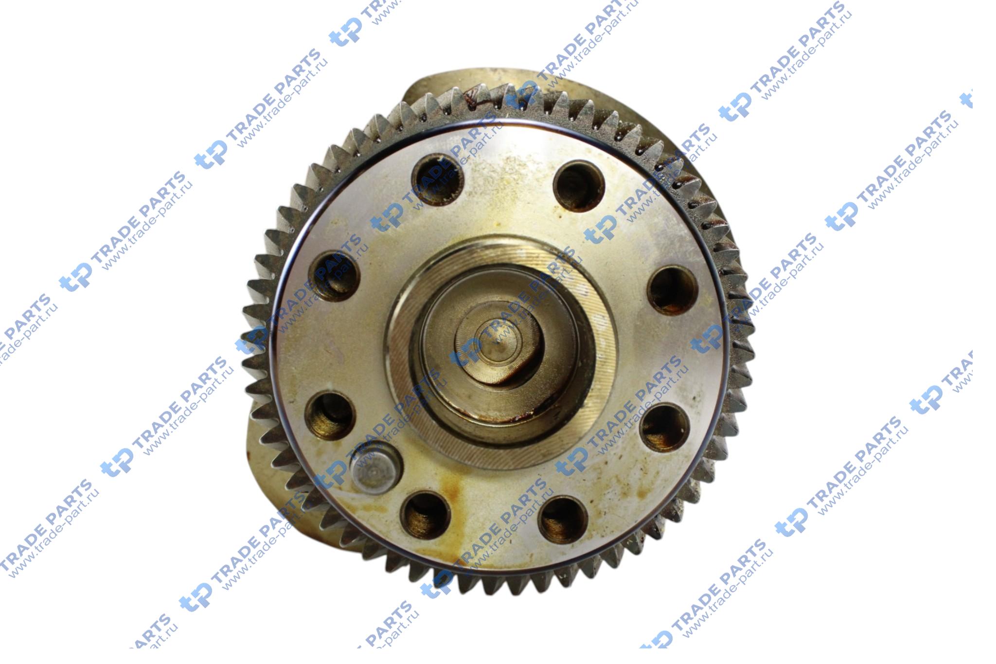 Реальная фотография вал коленчатый mb  om 651 8 противовесов, упор на 3 шейке