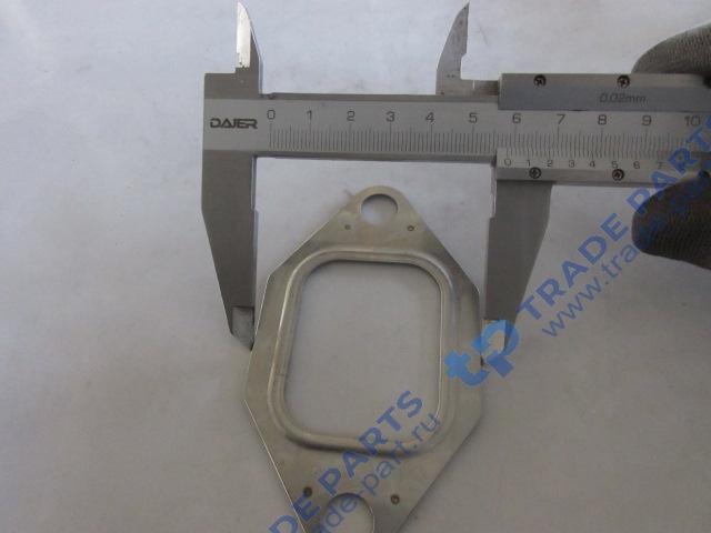 Реальная фотография прокладка выпускного коллектора (металл 3 слоя)