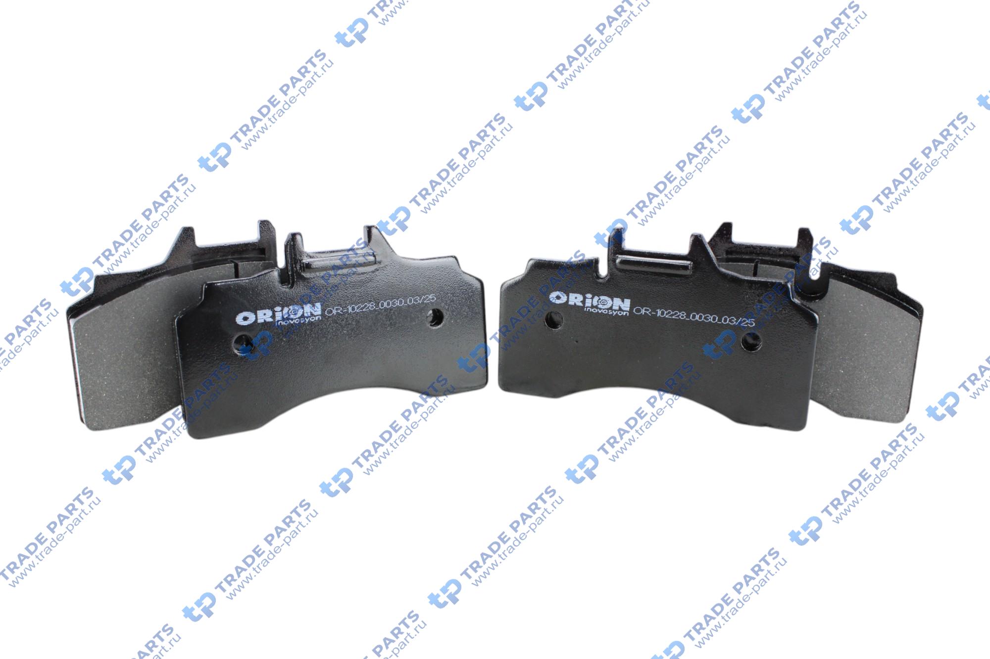 Реальная фотография колодки тормозные 29228 bpw tsb 4309 пр-во турция