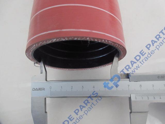 Реальная фотография патрубок радиатора верхний shacman x6000