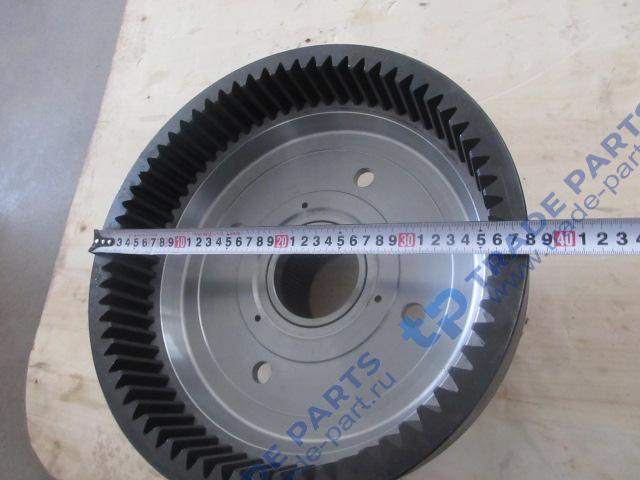 Реальная фотография шестерня солнечная (разборная под стопор) z-67/61 шлиц /zl60d.24.1-23/zl60d.24.1-3/lg50f.04428a-1 xc