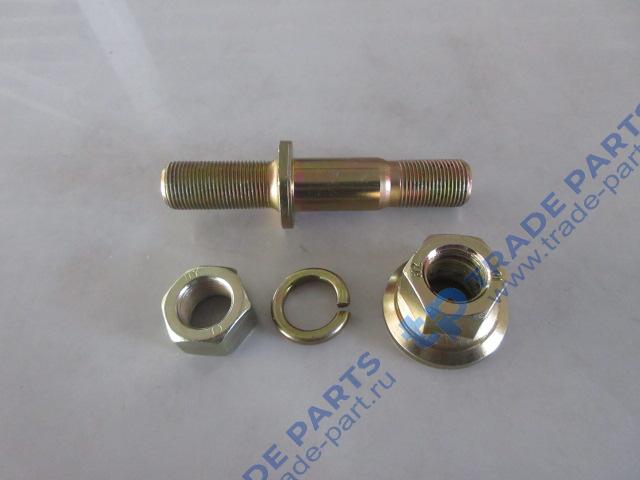 Реальная фотография шпилька колесная с гайкой (гайка с шайбой) sdlg lg946, lg956f, lg958n, lg956fh