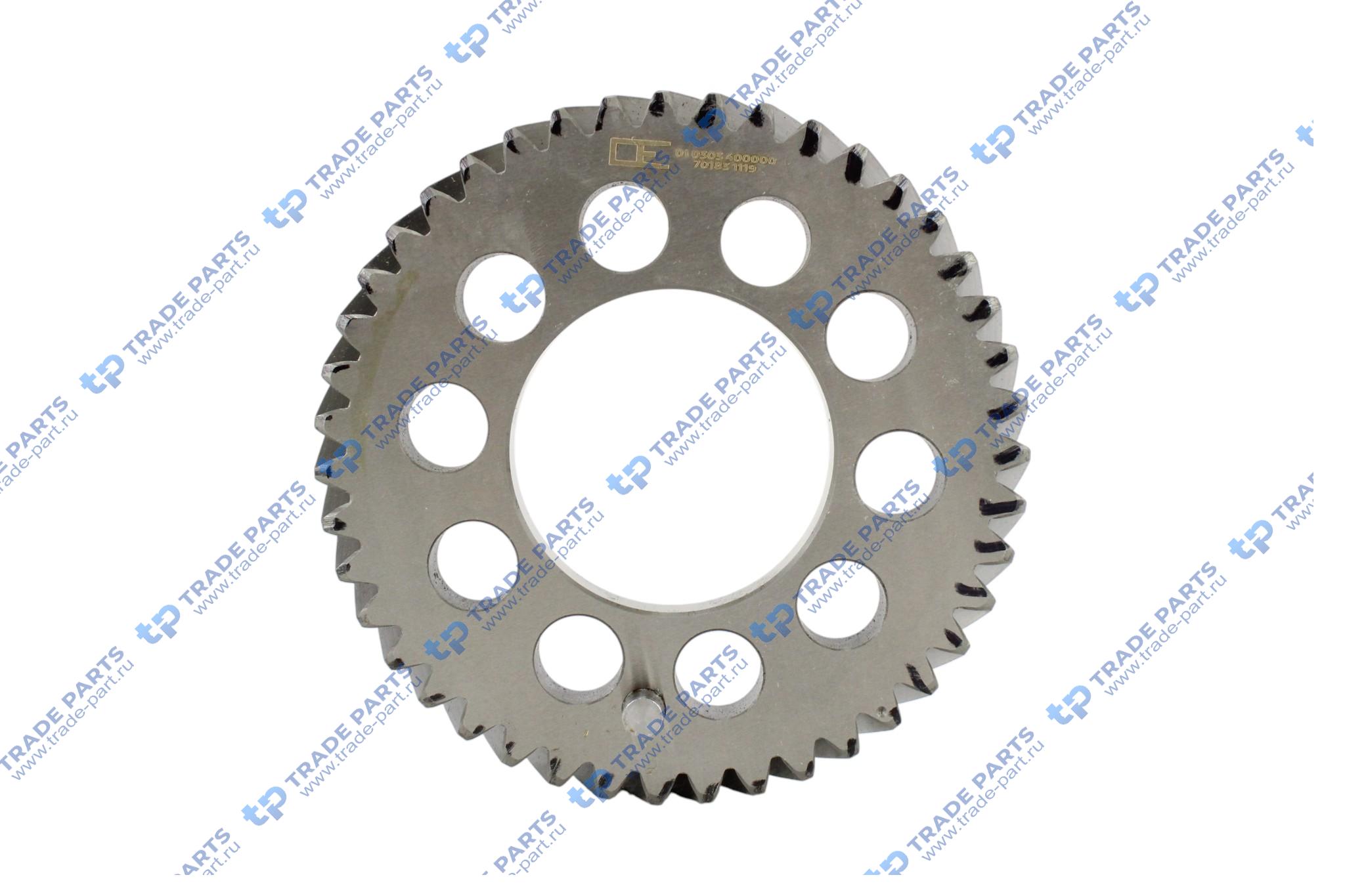 Шестерня коленвала Z=43 26mm узкая вер. MB 401-449R5/6/V8-12 d125/128 MAN D2565/66/D2840/42/48/65/66