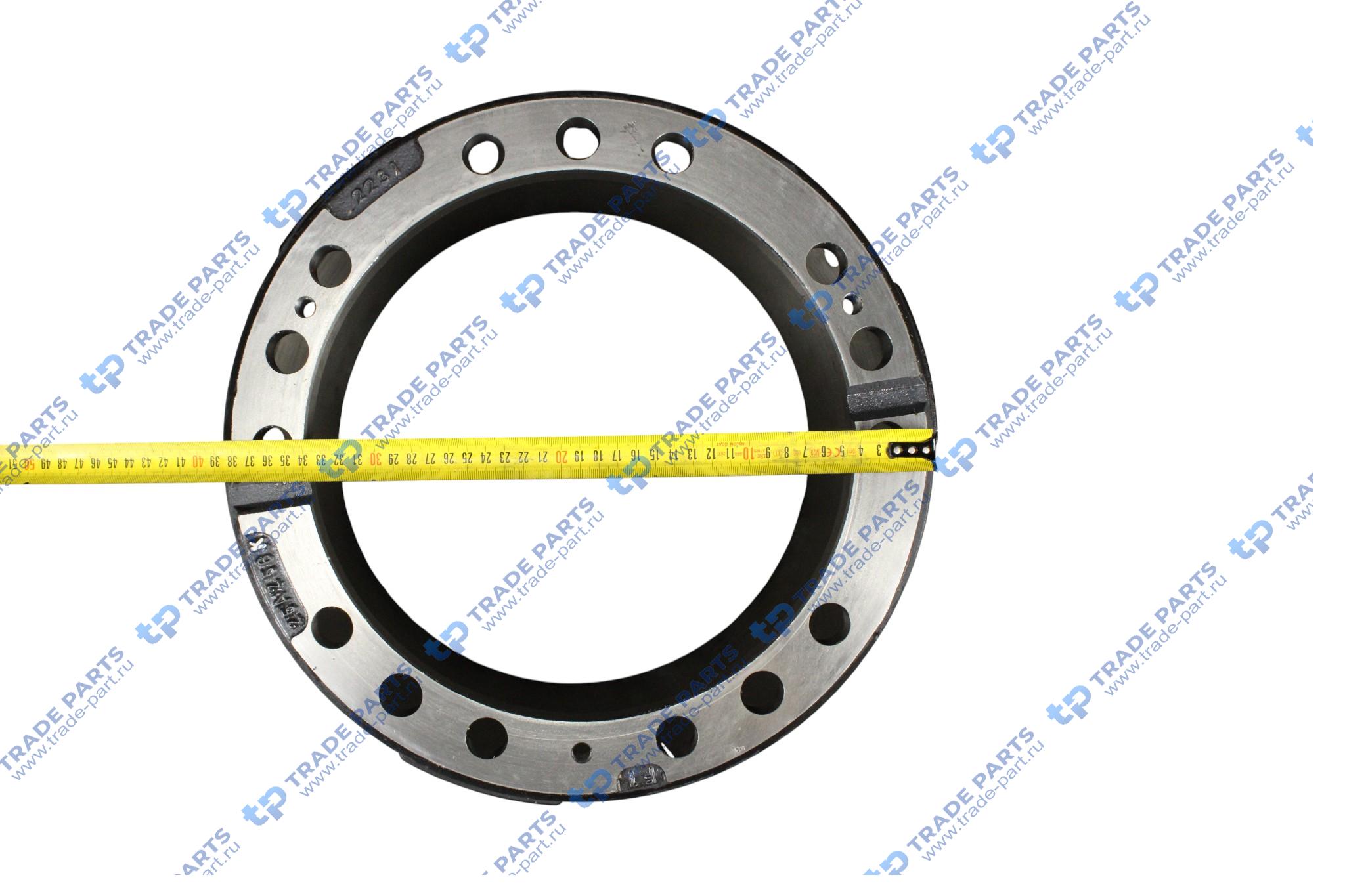 Реальная фотография барабан тормозной 410*230*300 пр-во турция