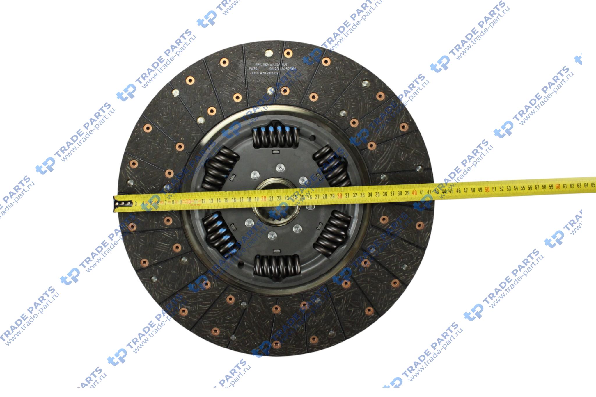 Реальная фотография комплект сцепления om471 g230-16, g260-16 manuel mercedes actros mp4/mp5 arocs (euro 6) 3342,4142