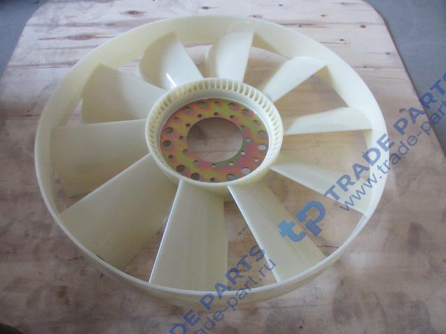 Реальная фотография крыльчатка вентилятора d=690 10 лопастей faw 3310