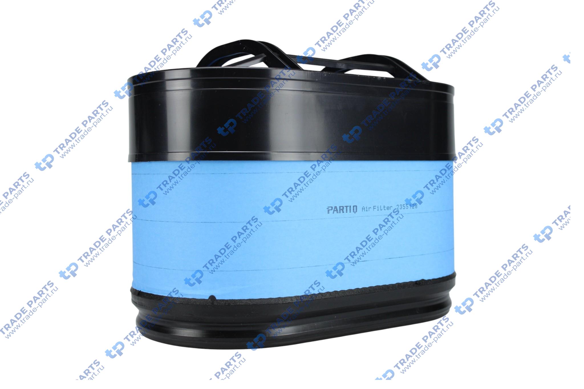 Реальная фотография фильтр воздушный основной кассета+картридж powercore new scania