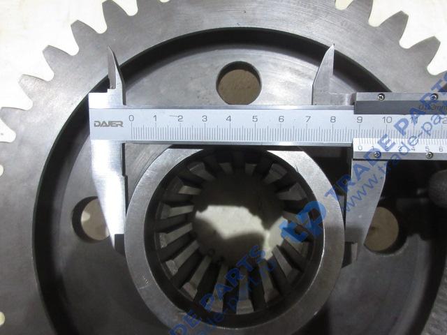 Реальная фотография вал выходной в сборе кпп sdlg lg956fh