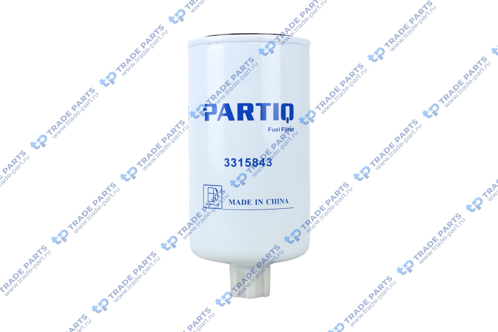 Реальная фотография фильтр топливный 3315843 partiq