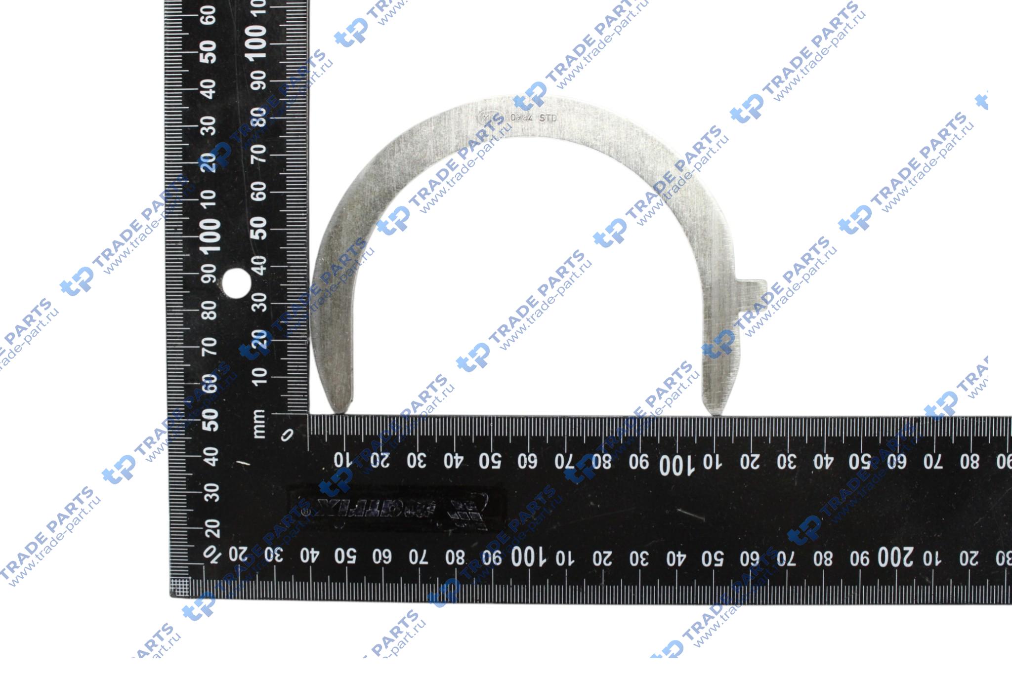 Реальная фотография полукольца упорные mb om904/906/924/926 std пара