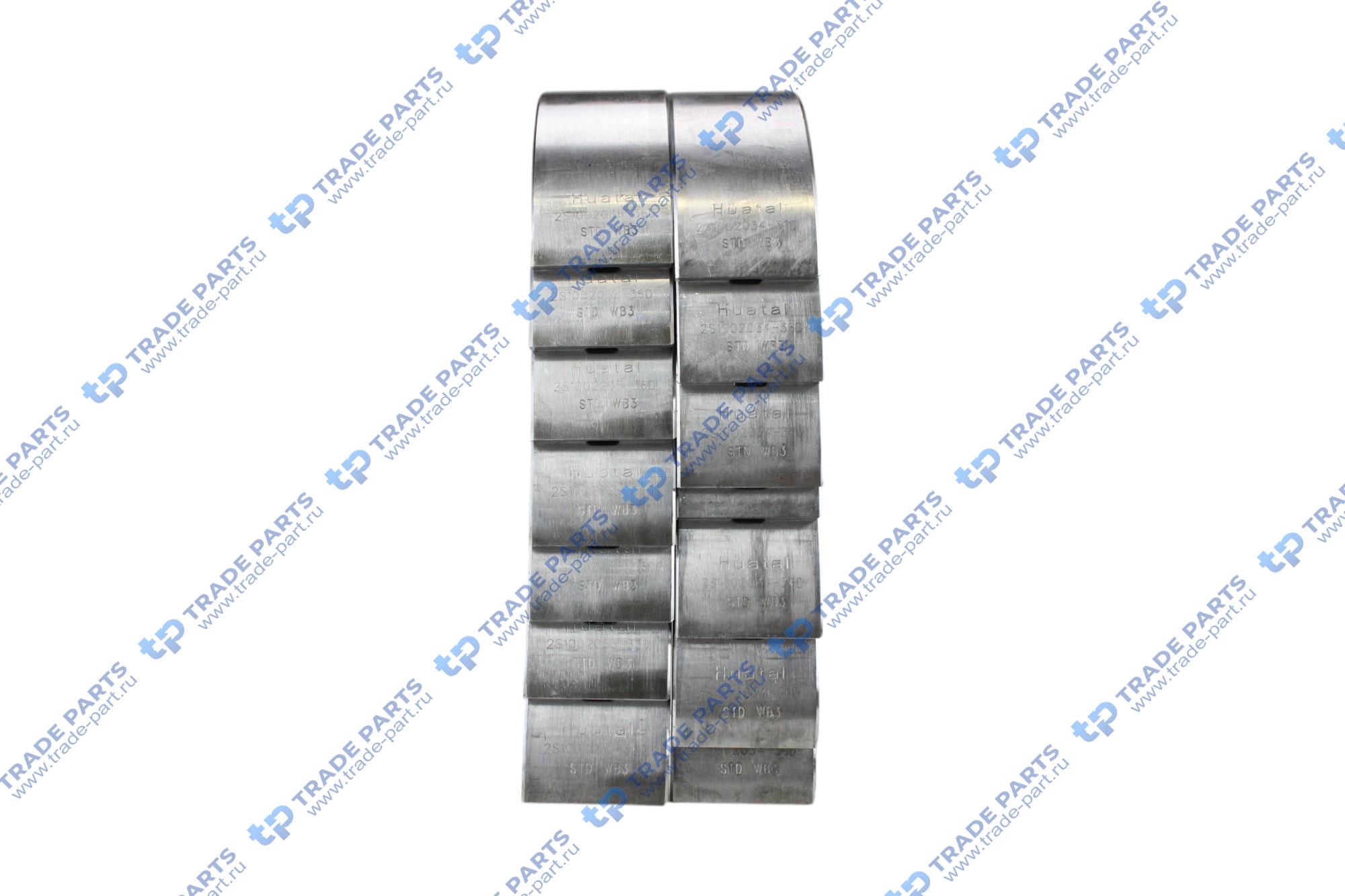 Реальная фотография вкладыши коренные std (комплект 14шт) 350 л.с. huatai