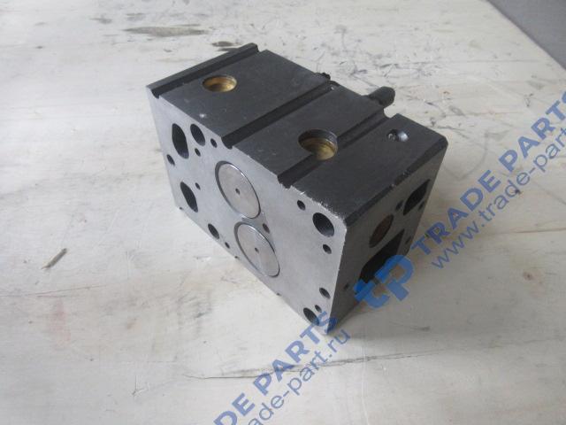 Реальная фотография головка блока цилиндра (с масляным каналом) wd615/wp10 в сборе