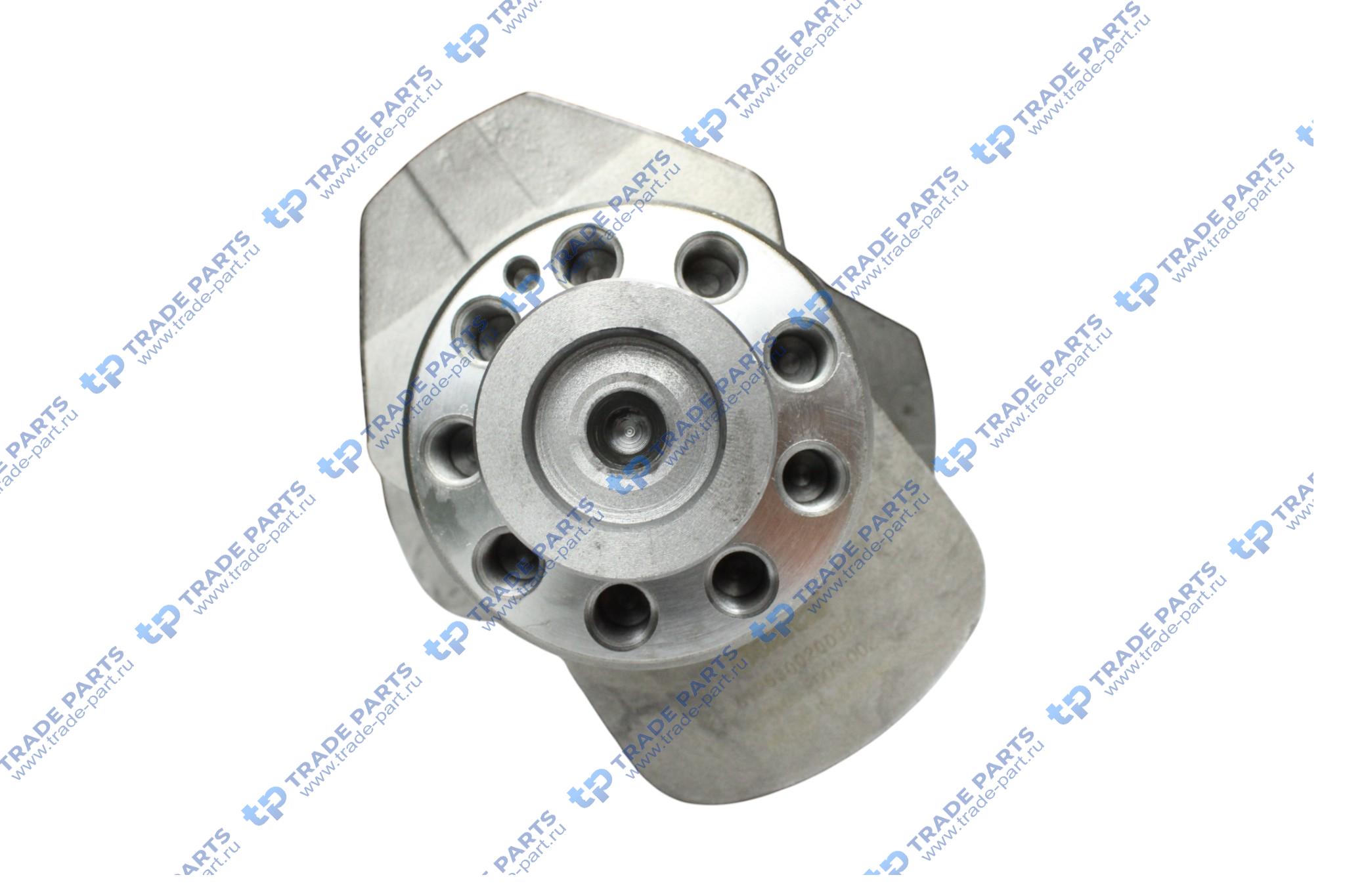 Реальная фотография коленвал в сборе wp12 huatai