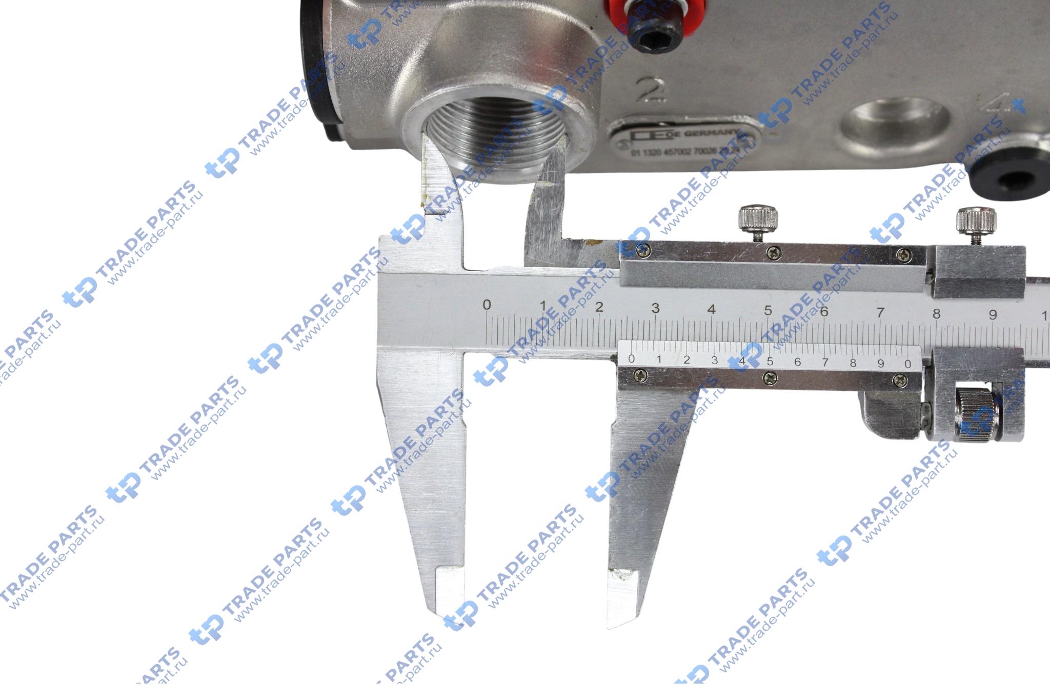 Реальная фотография головка блока компрессора mb om 457 la/hla, om 460 la