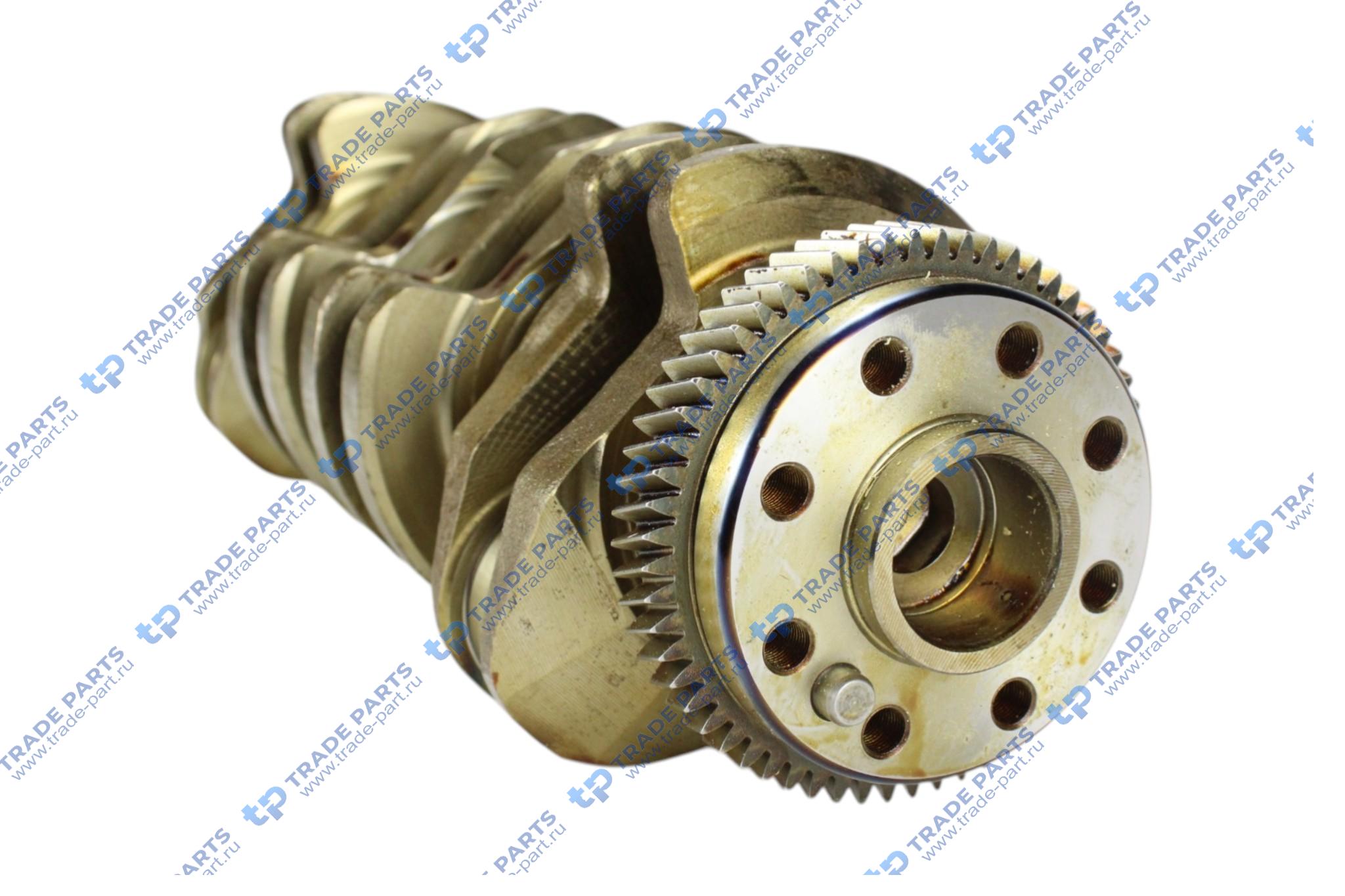 Реальная фотография вал коленчатый mb  om 651 8 противовесов, упор на 3 шейке