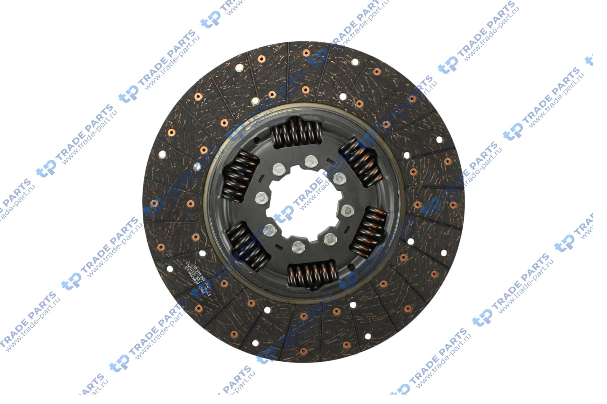Реальная фотография диск сцепления без шлицов man tga, tgs, tgx d2066lf, d2676lf zf ecosplit 3 manuel 400 mm. twin disc