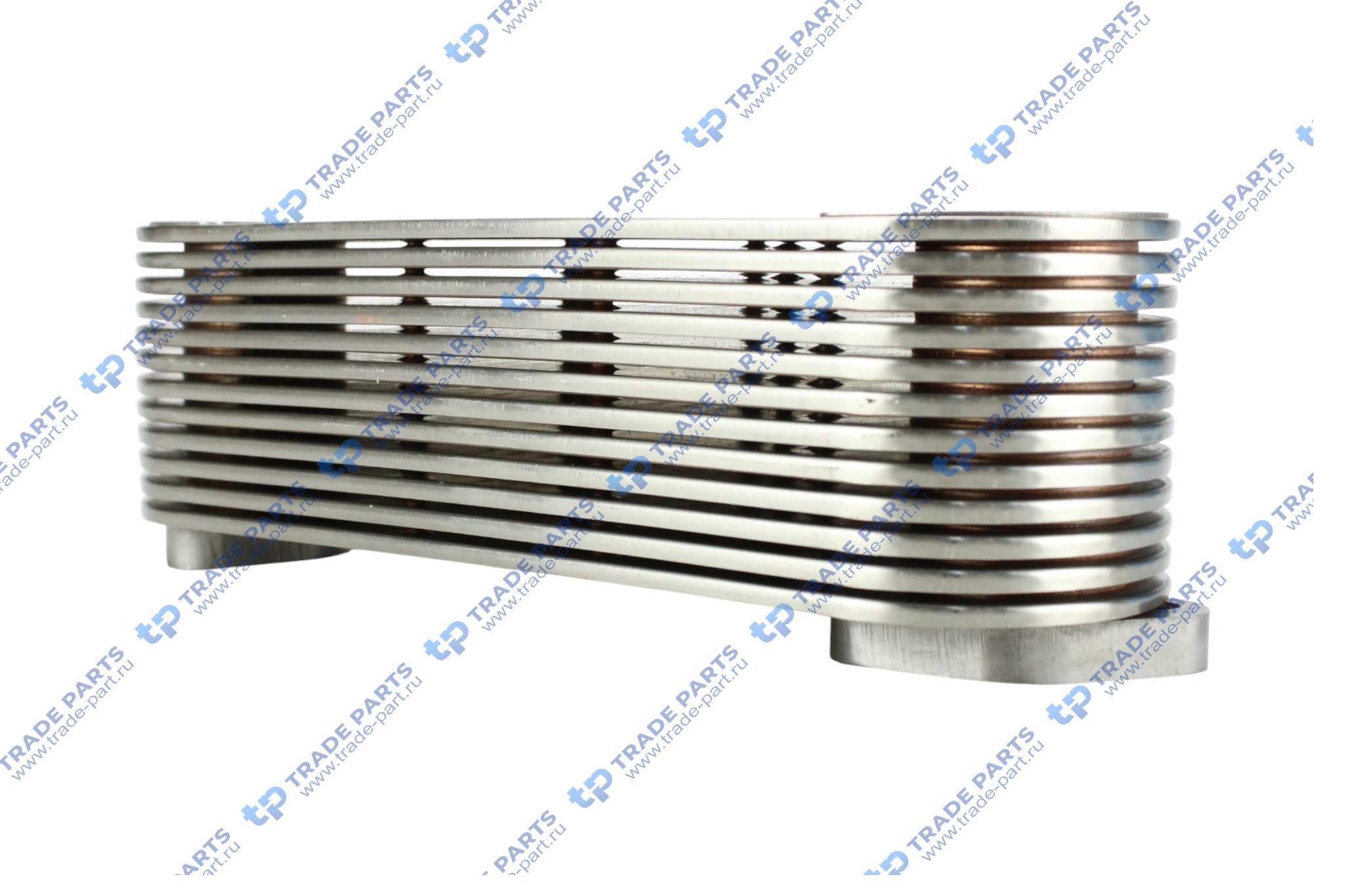 Реальная фотография радиатор масляный (маслоохладитель) shanghai d6114b sc9 d18-002-30 huatai