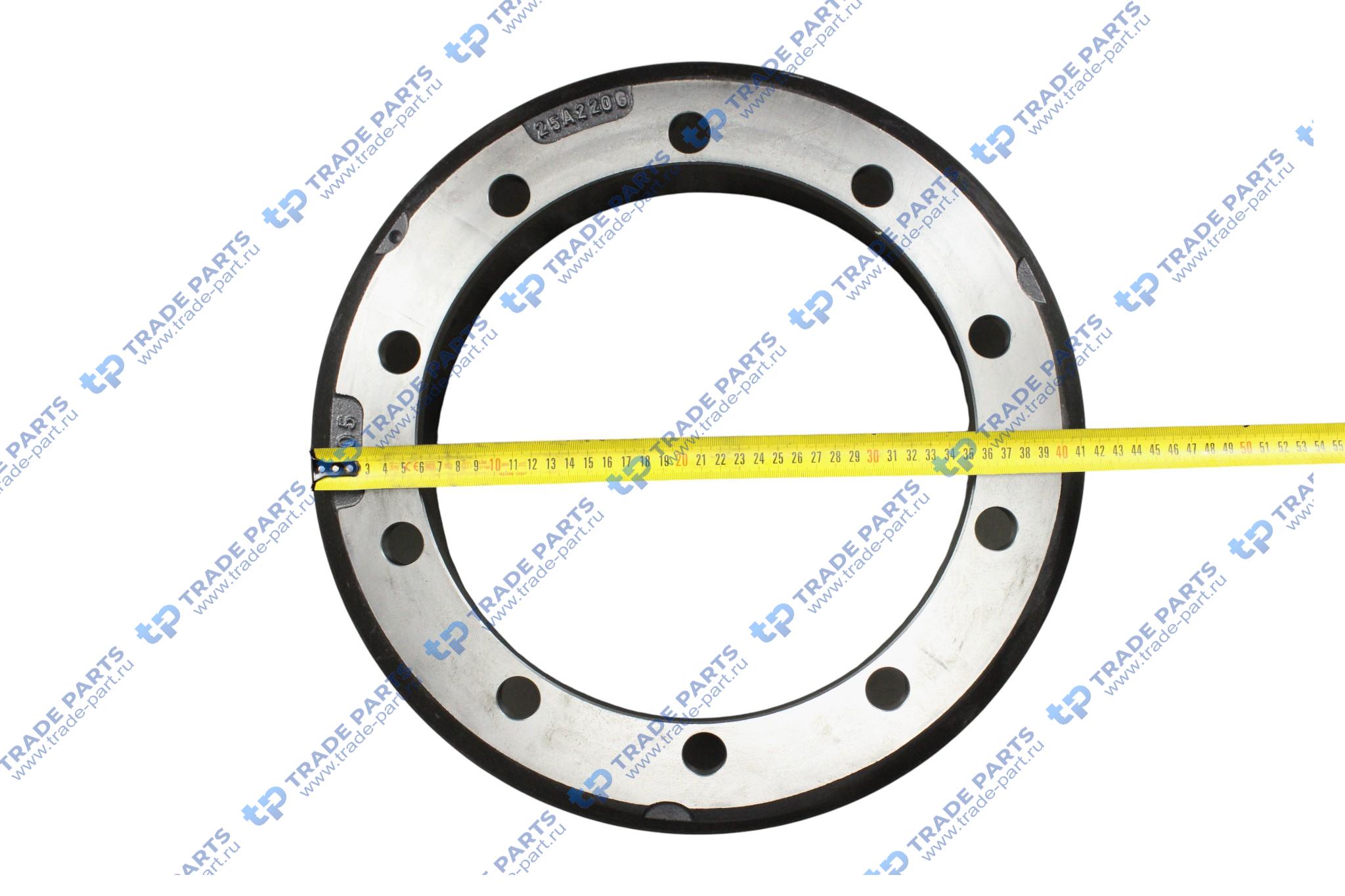 Реальная фотография барабан тормозной saf (420х200 h256) sk/rs9042/20 пр-во турция