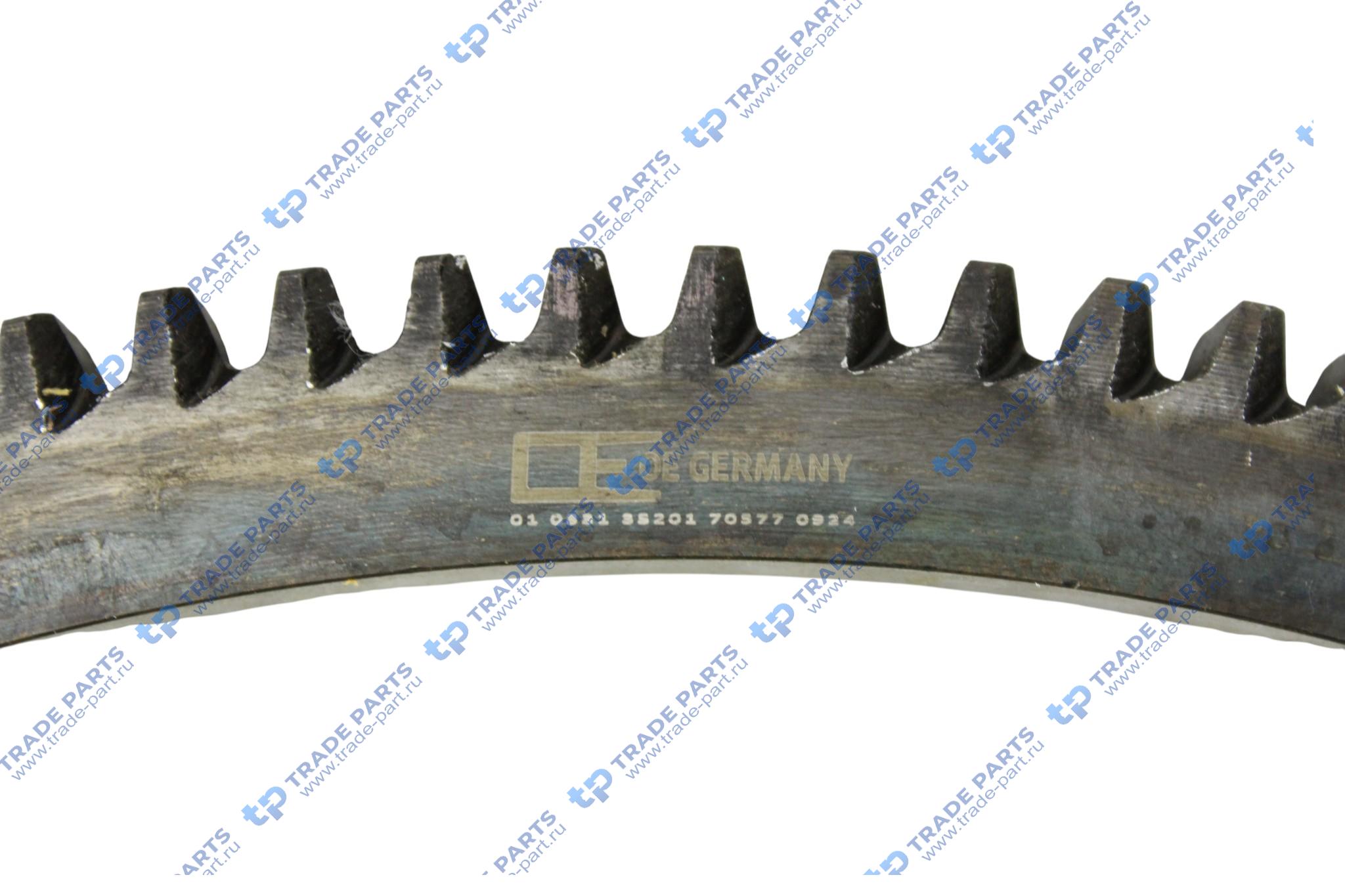 Реальная фотография венец маховика z=133; b=16мм; d=404/360мм; om314/352/364/366/904/906;