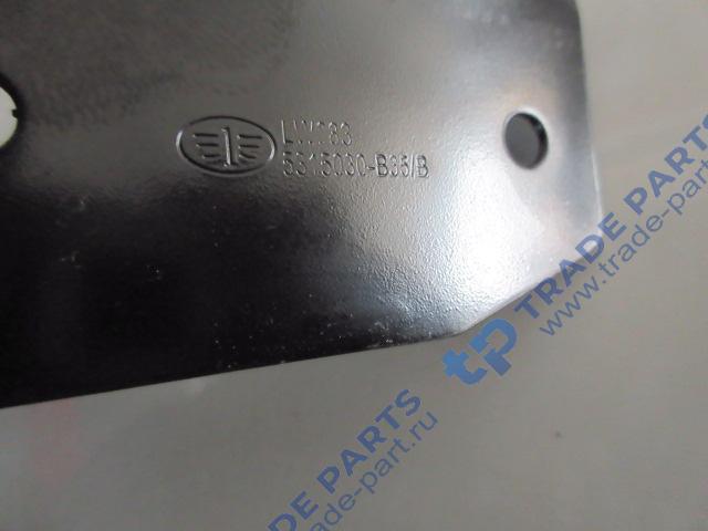 Реальная фотография кронштейн крепления верхнего отсека faw j6 качество о