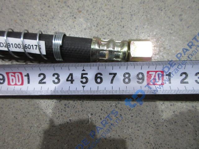 Реальная фотография шланг тормозной задний l=680mm f3000
