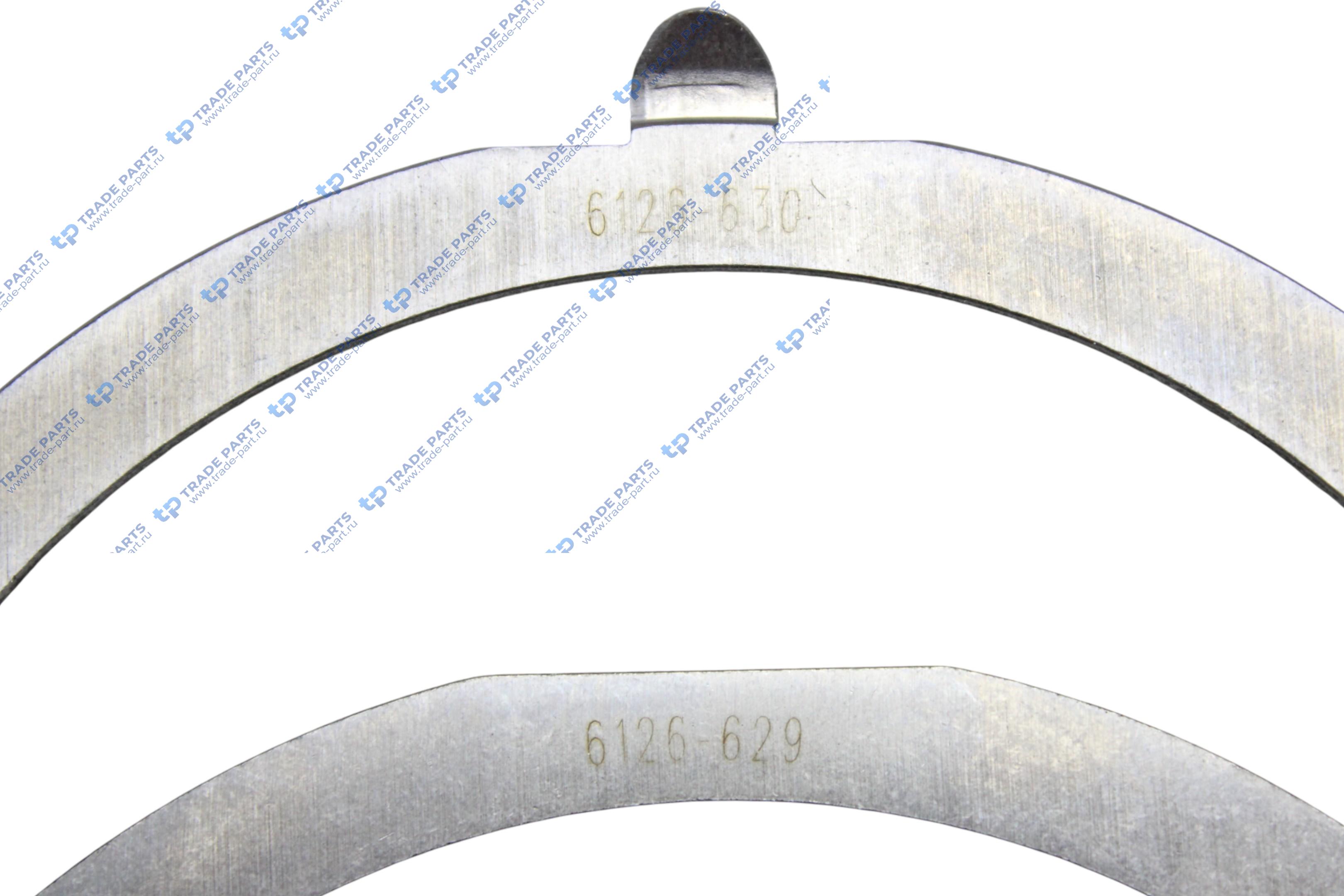 Реальная фотография полукольца коленвала d12  vg1246010036 huatai