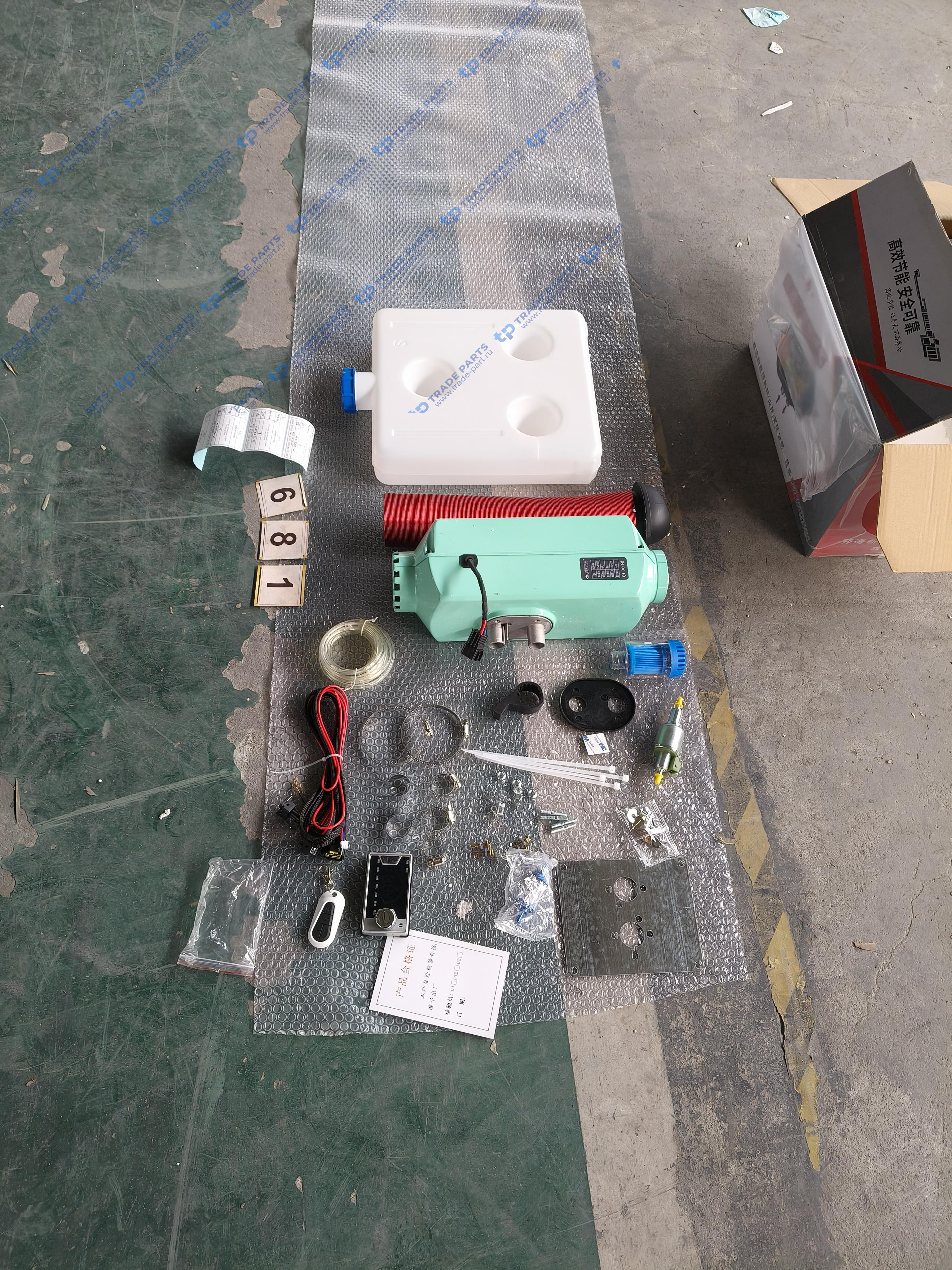 Реальная фотография отопитель автономный (jingwe fjh-4a) sitrak