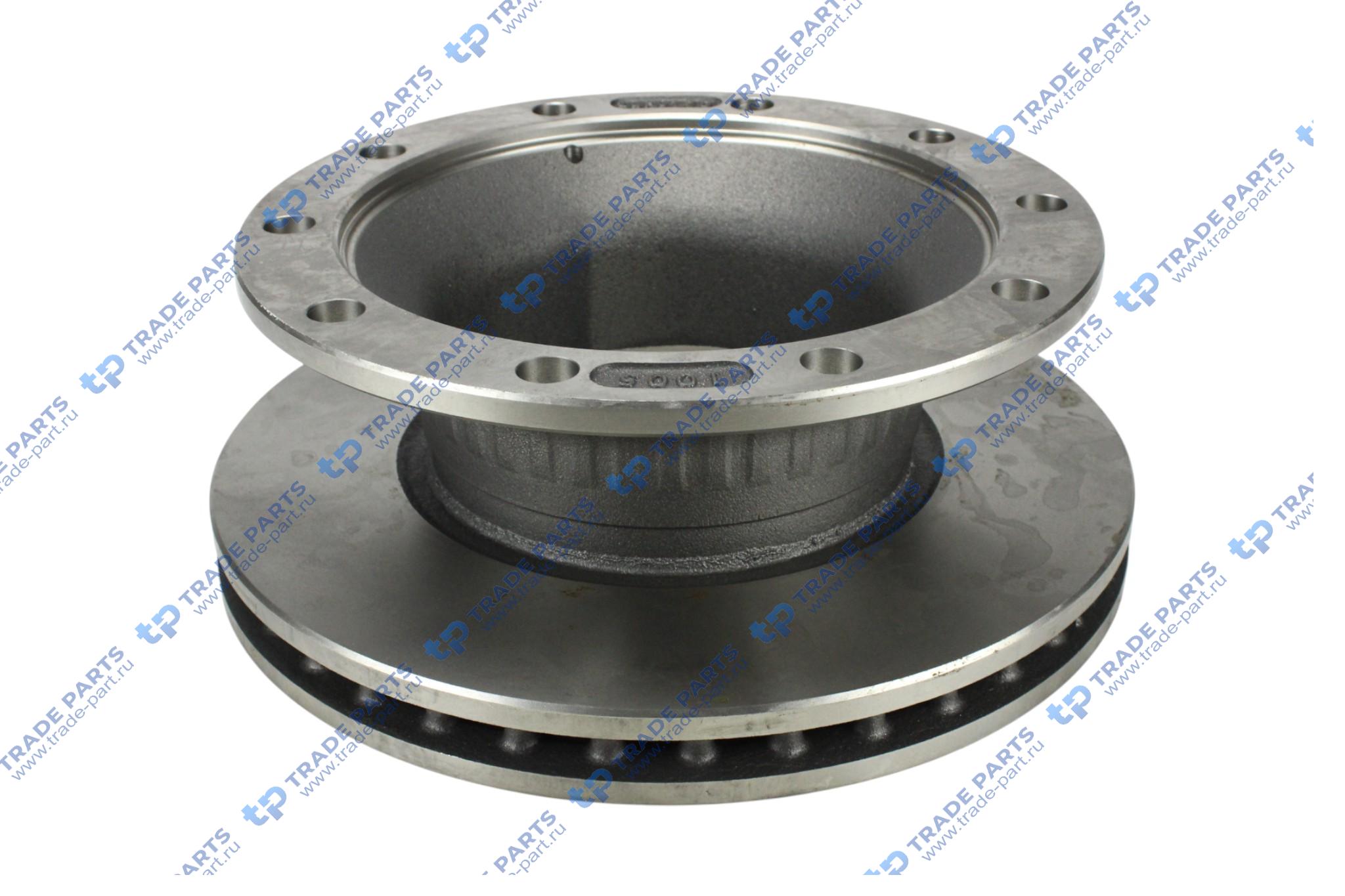 Реальная фотография диск тормозной bpw 430х355x45х159.5мм пр-во турция