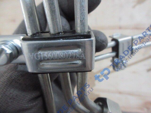 Реальная фотография трубки топливные тнвд евро2 (комплект 6 шт.)