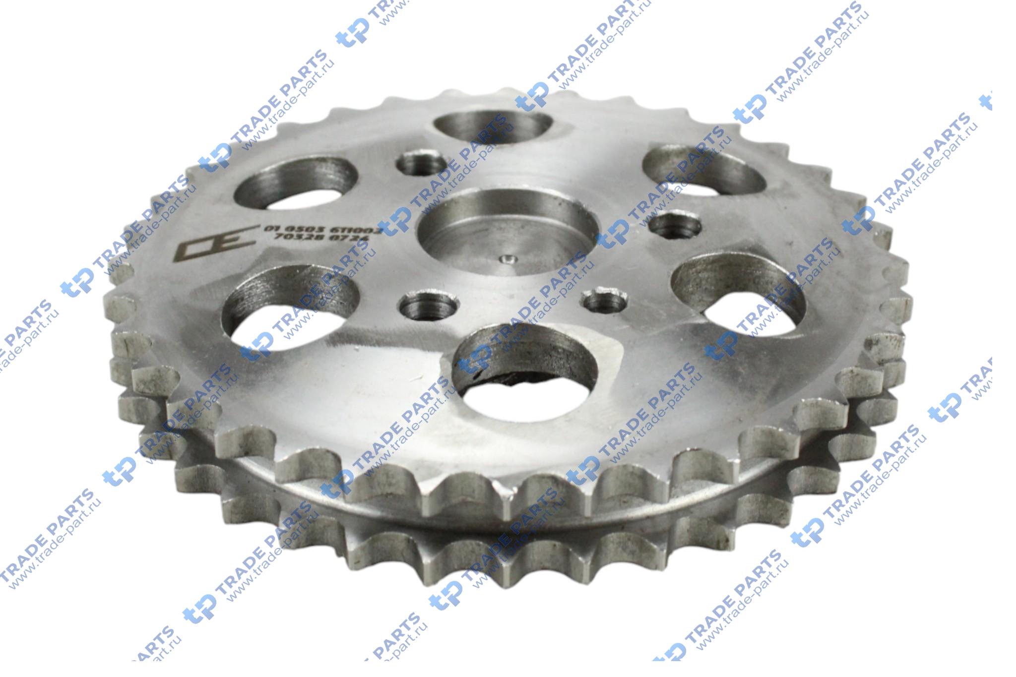 Реальная фотография звездочка выпускного распредвала mercedes om611/om646 (a646 050 02 49) oeg