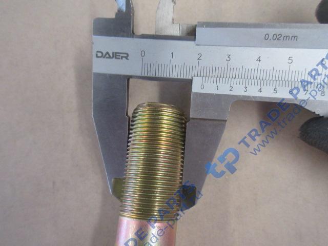 Реальная фотография шпилька колеса sitrak howo переднего (m22х1,5х80) качество о