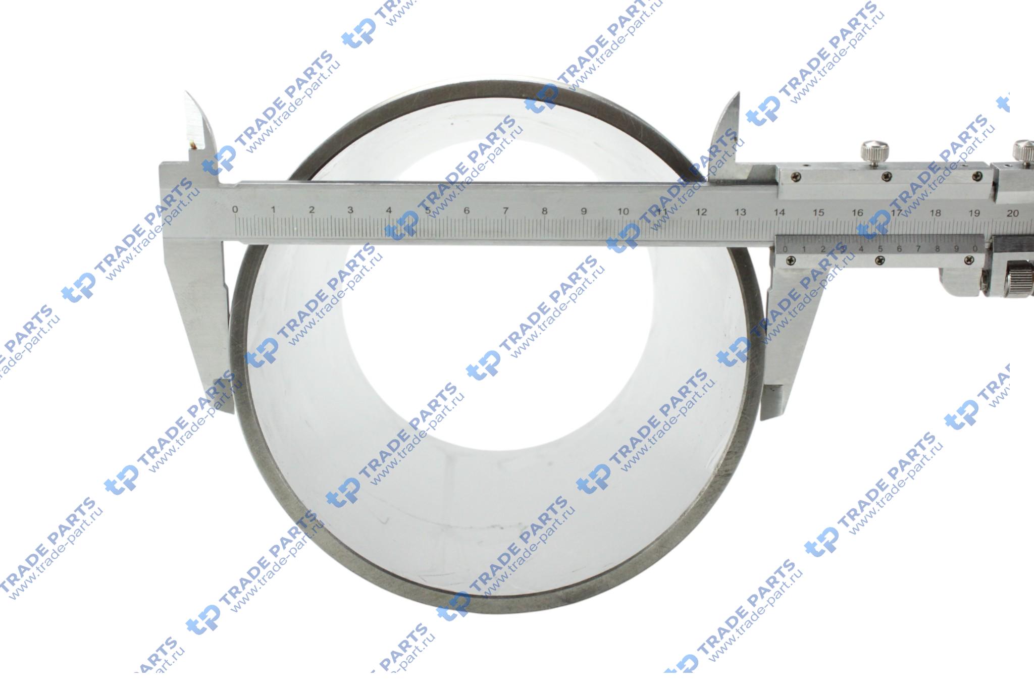 Реальная фотография гильза цилиндра a=142 c=159 l=257 h+f=9,95 (без упл. колец) mb om 471 la без огнеупорного кольца