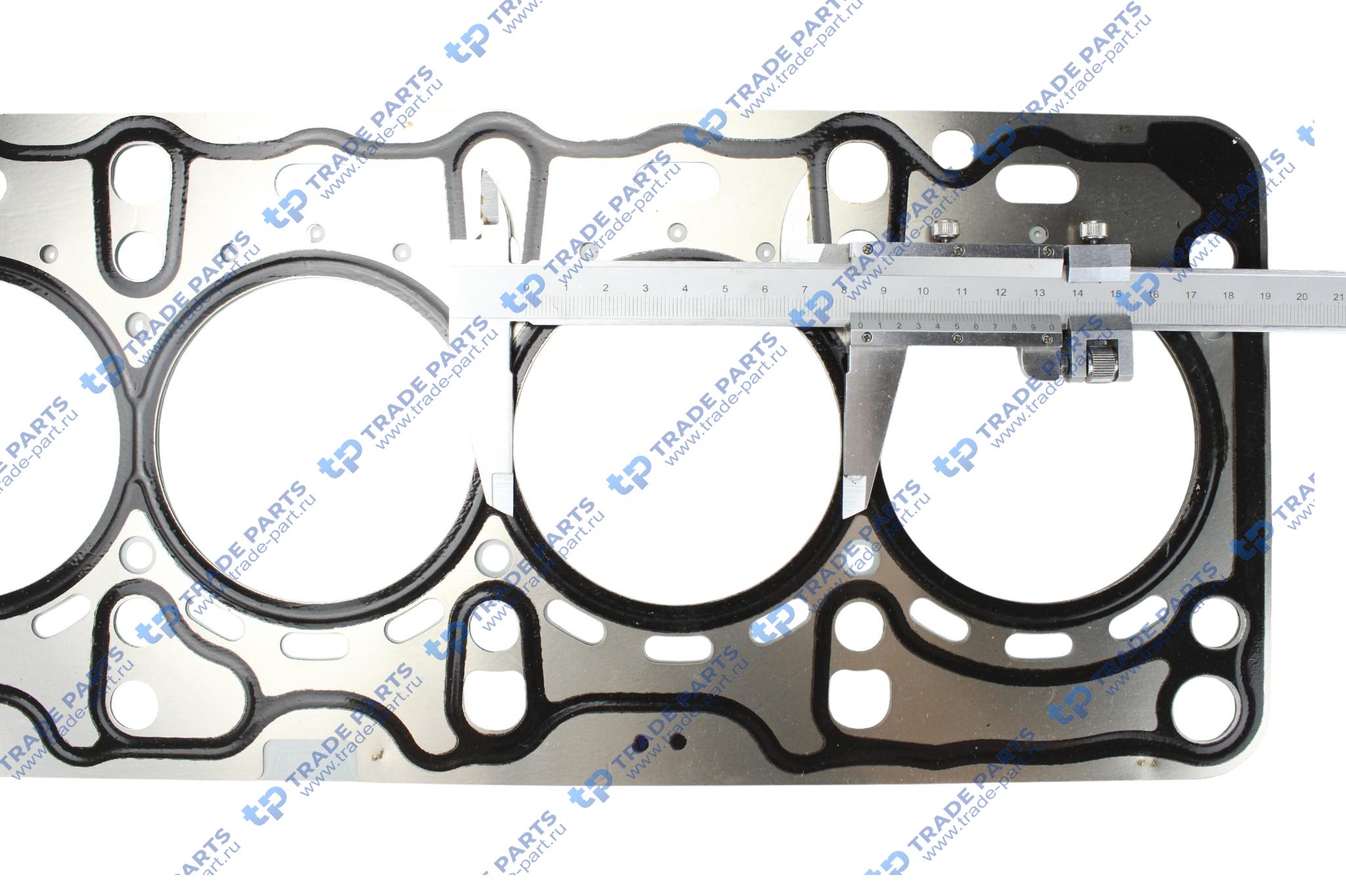Реальная фотография прокладка головки блока mb om651 (a651 016 0220, a651 016 0420) oeg