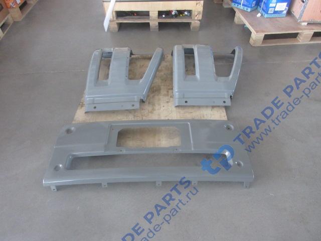Бампер FAW J6 в сборе грунт 2803035-70U+2803040-70U+2803010A70U OEM