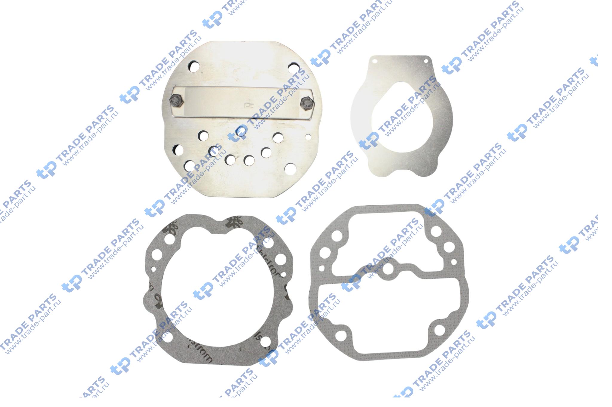 Ремкомплект компрессора (мкр)d90 плита с прокладками\MB дв.OM422/423/403/402