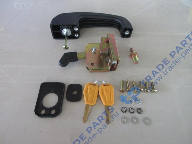 Ручка двери в сборе с замком и ключом Shantui L55-B5 OEM