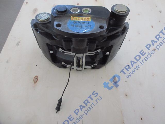 Реальная фотография суппорт тормозной задний правый shacman x6000 в сборе