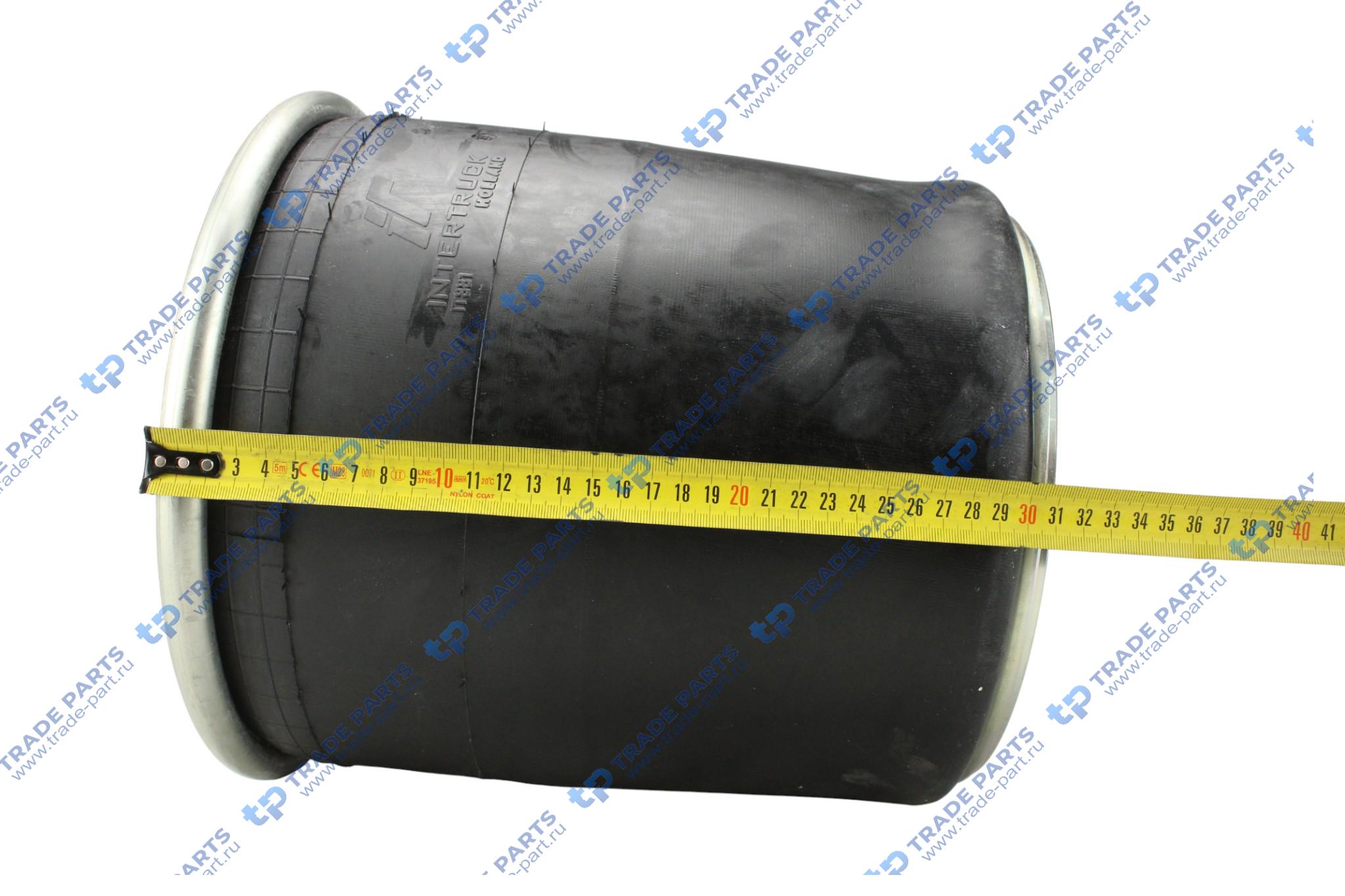 Реальная фотография пневмобаллон bpw 36 в сборе (металл. стакан)