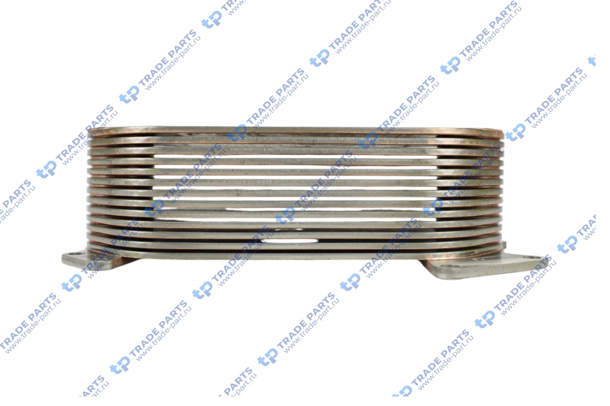 Реальная фотография радиатор масляный om471 l=292,s=175,h=83mm,13 ребер oeg