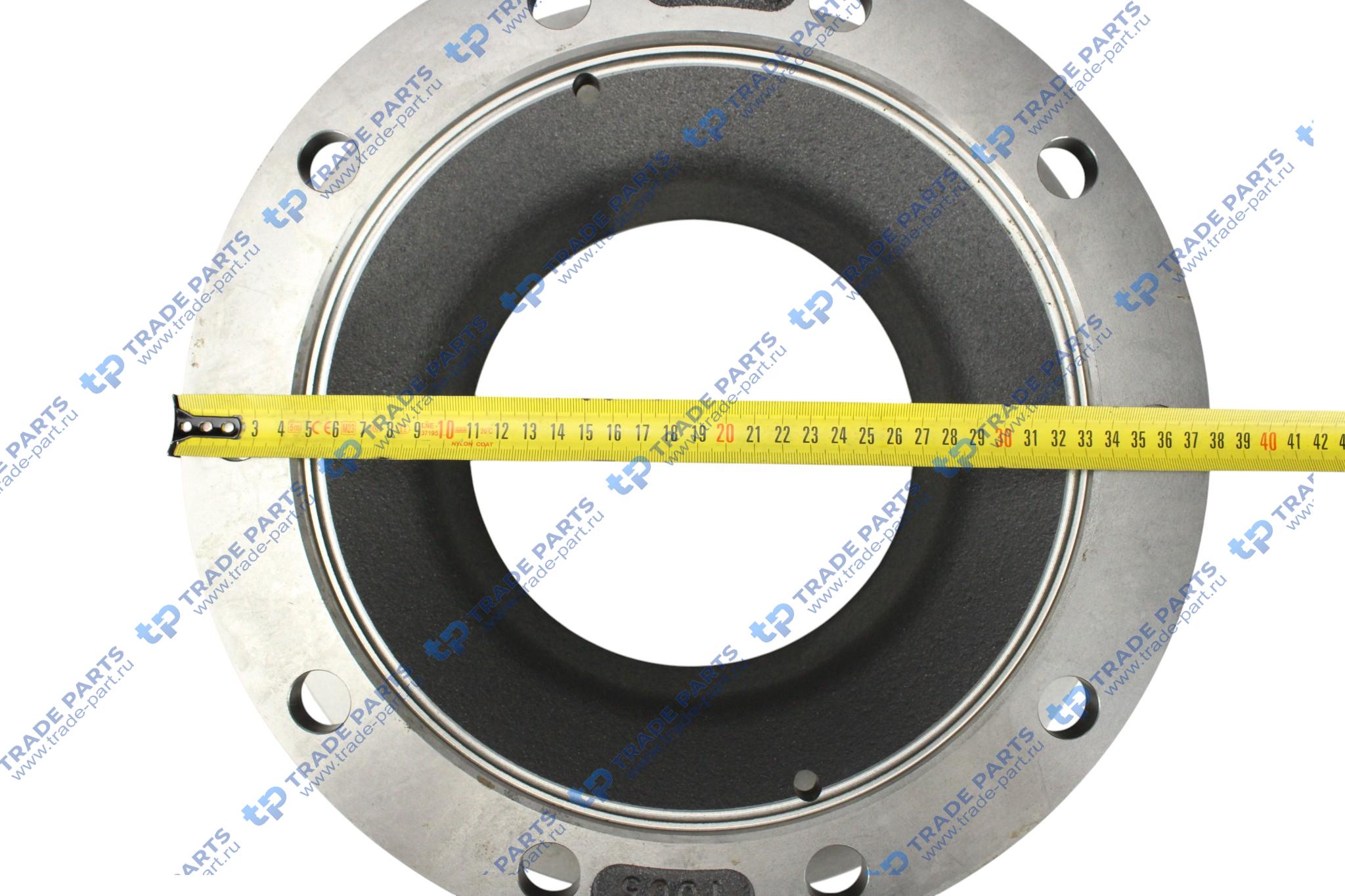 Реальная фотография диск тормозной bpw 430х355x45х159.5мм пр-во турция