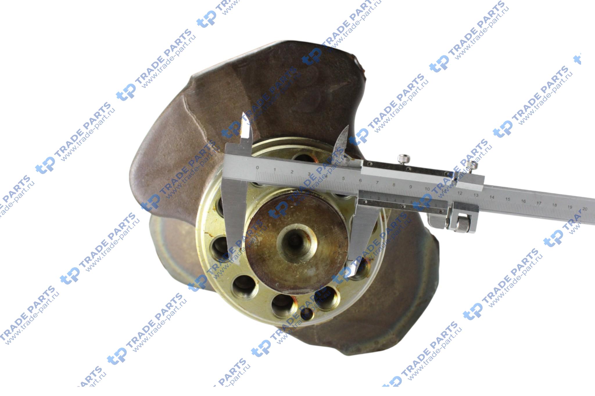 Реальная фотография вал коленчатый mb om 460 la/hla цапфа шатунного подшипника ø 94