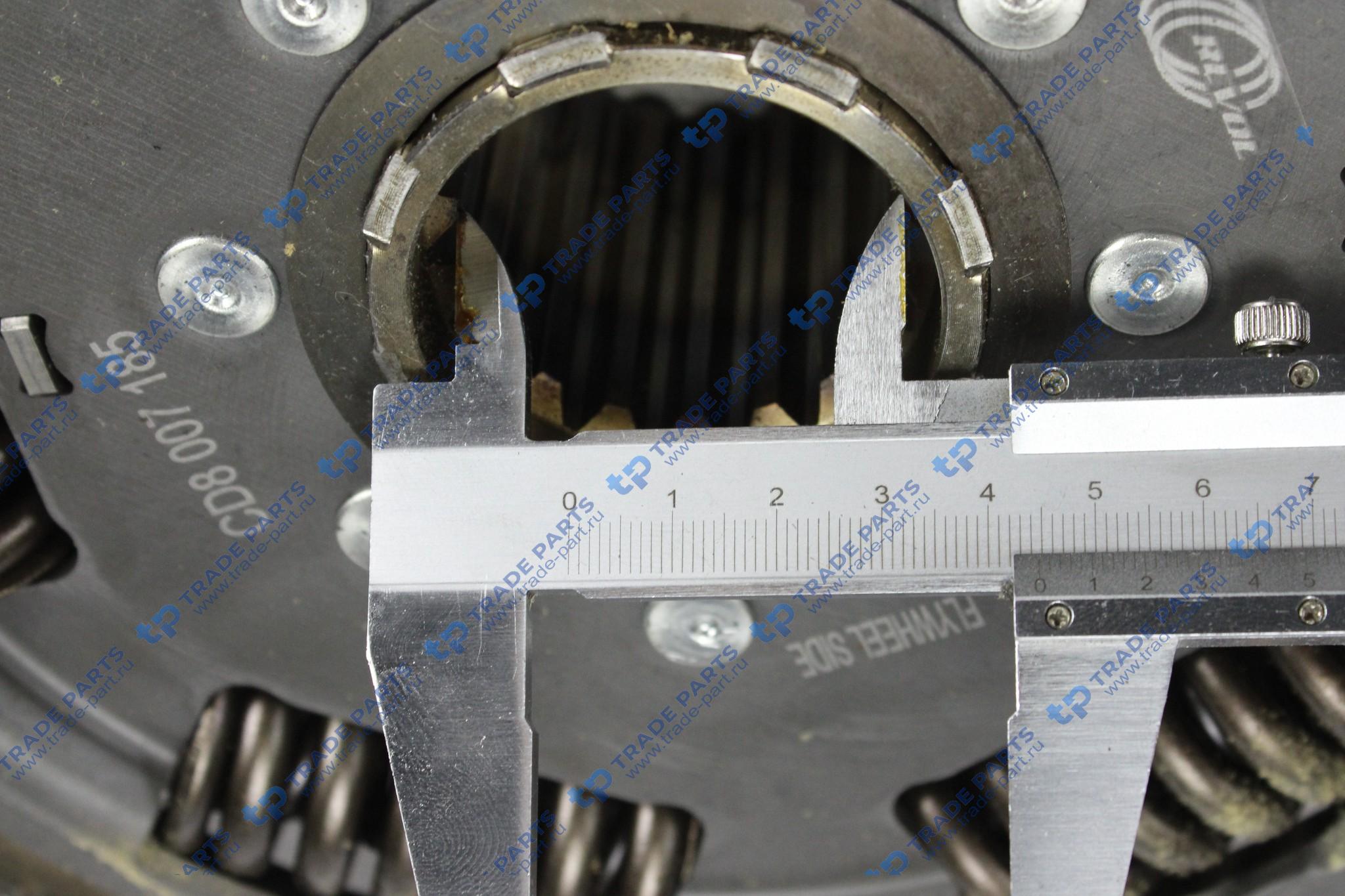 Реальная фотография диск сцепления om471 g230-16 manuel double clutch mercedes arocs (euro 6) 3342,4142,4145