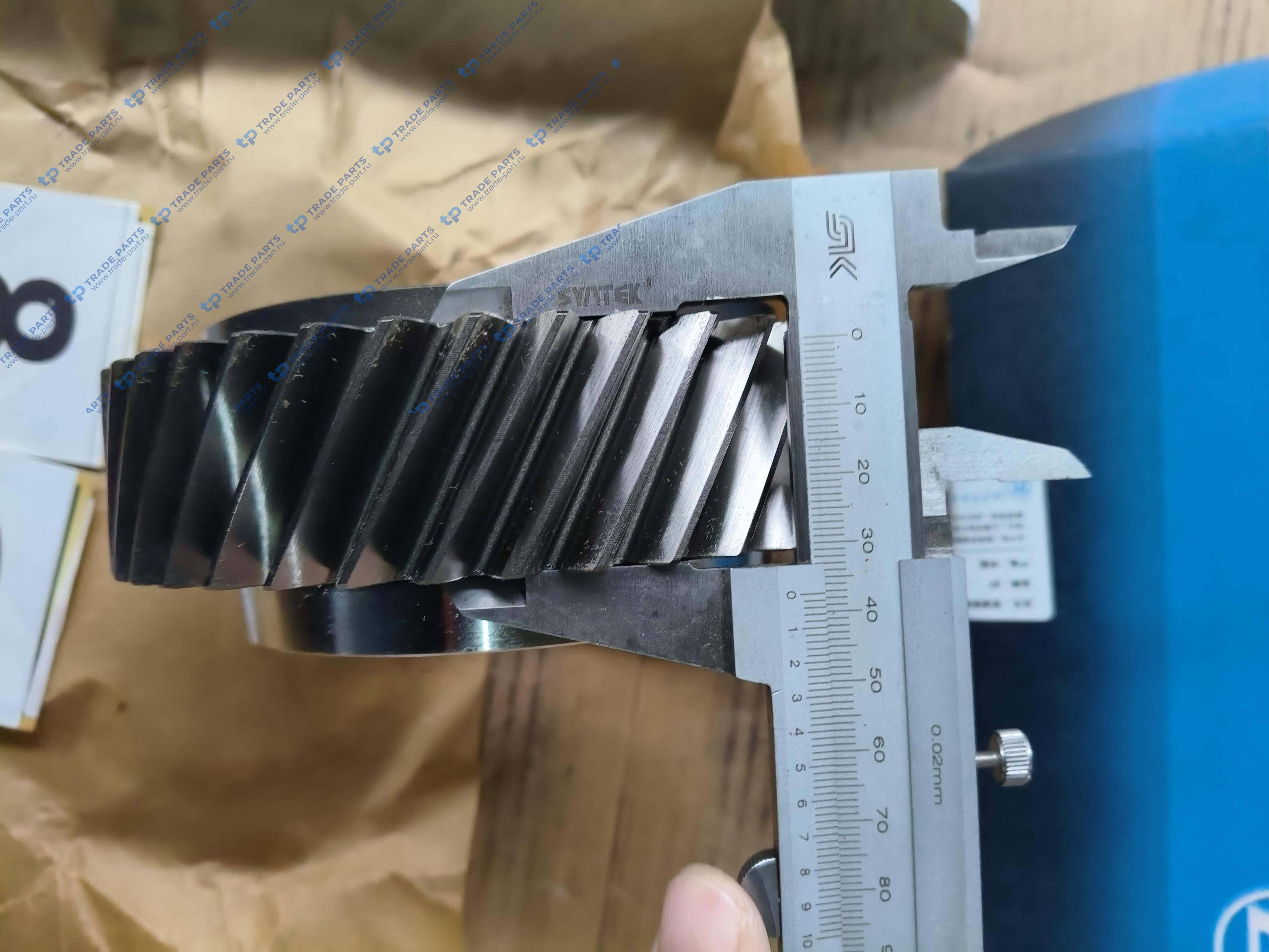 Реальная фотография шестерня первичного вала акпп zf 12tx2620td 1358.302.203 качество о