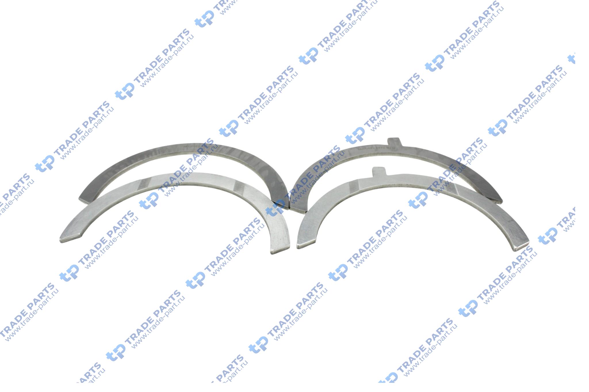 Реальная фотография полукольца упорные коленвала, std, пара om471la