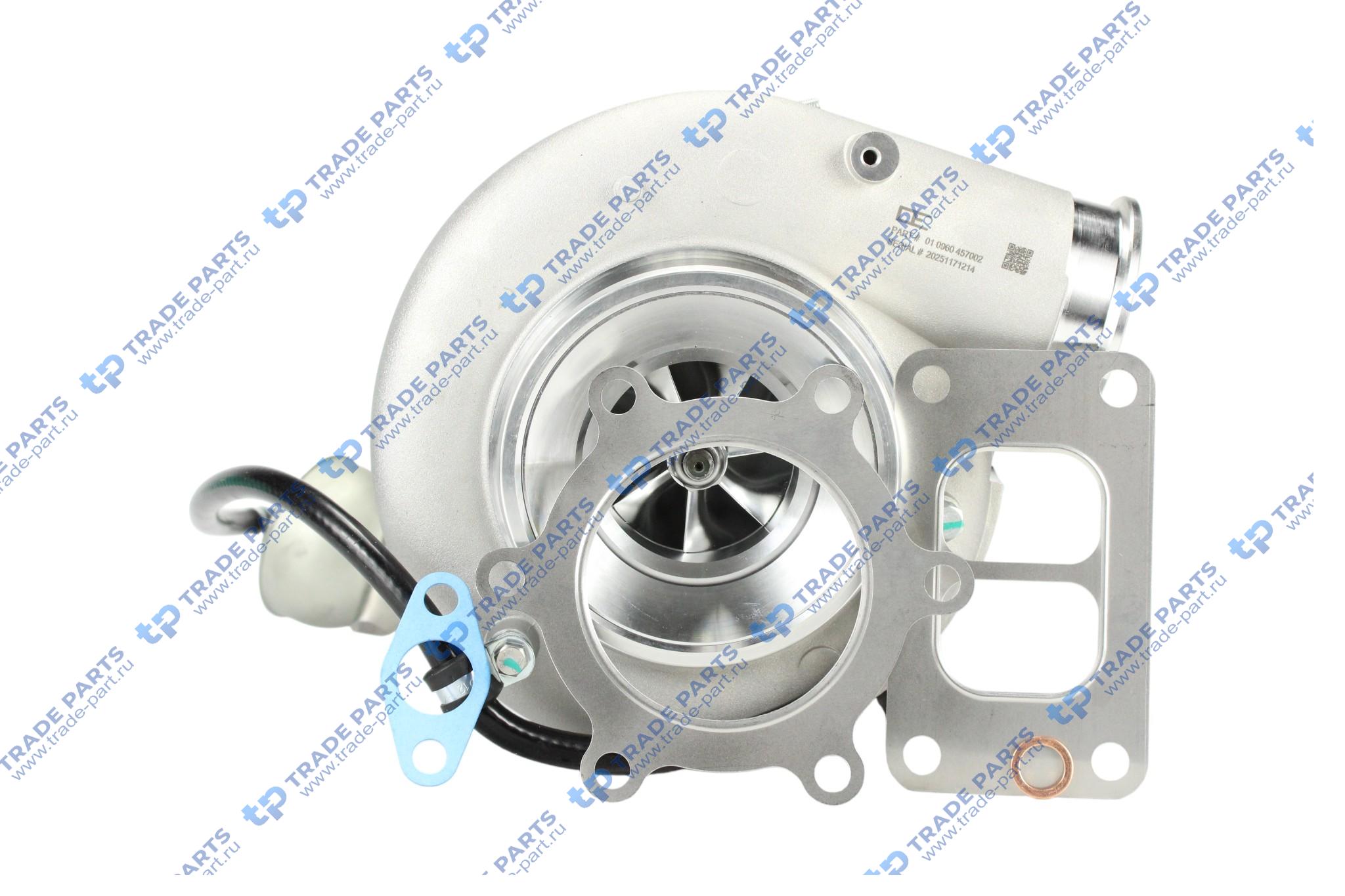 Реальная фотография турбокомпрессор mb axor, камаз-5490 (om457la, 428 hp) euro 4