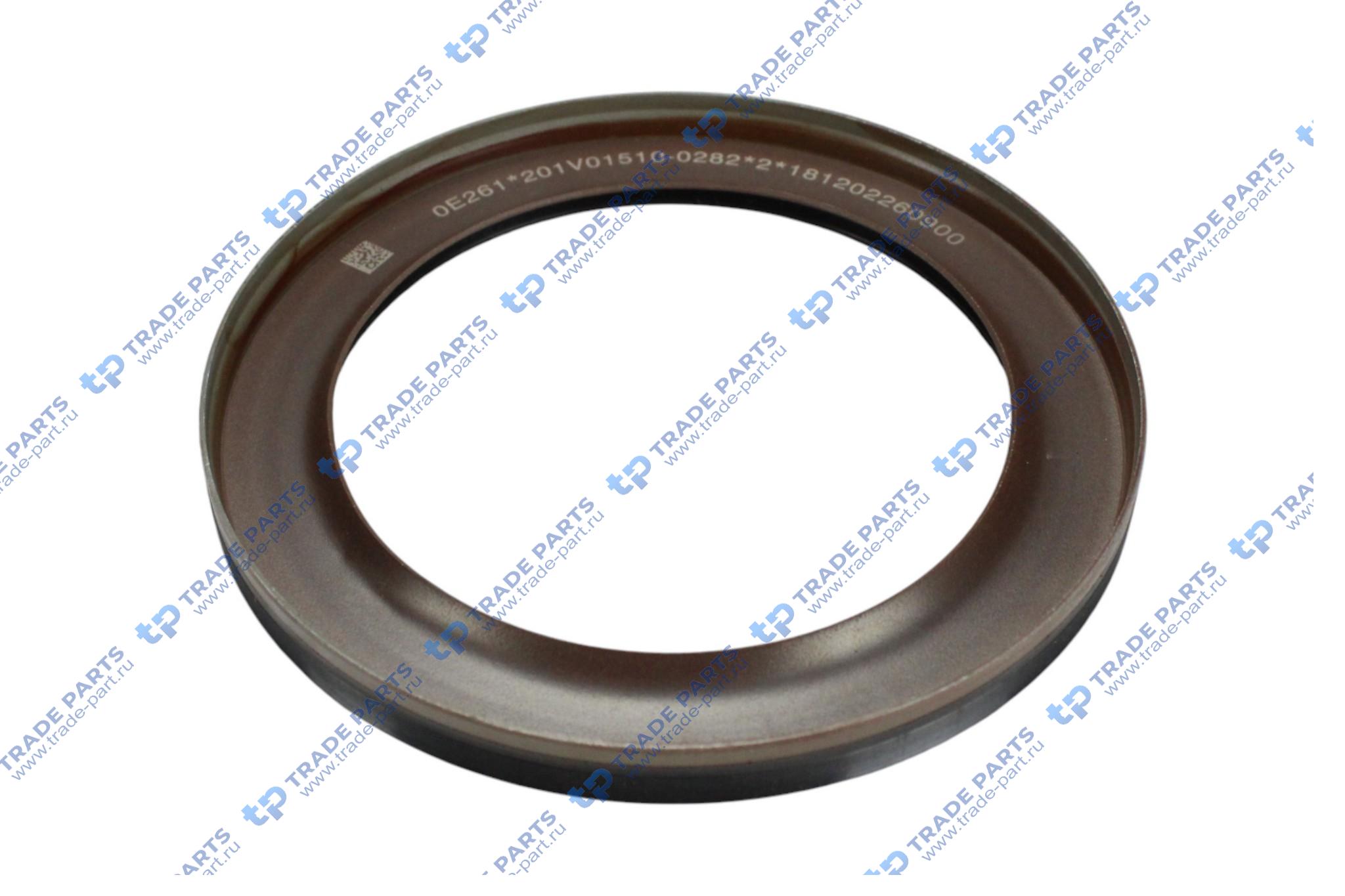 Реальная фотография сальник коленвала передний 100х130х12b mc11,mc13,t5g  201v01510-0282 huatai