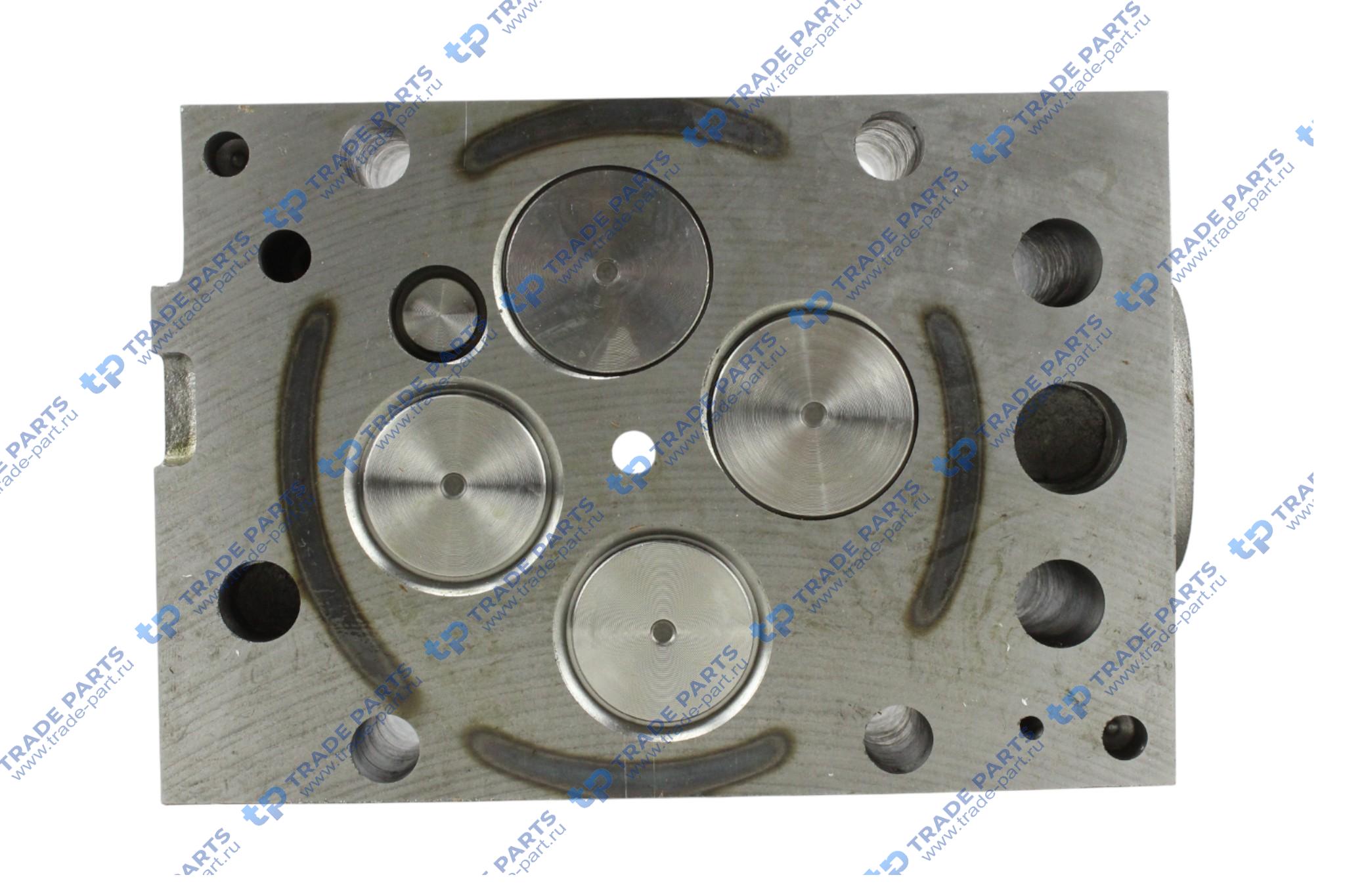 Реальная фотография головка блока (с клапанами) mb om 457/460 hla/la